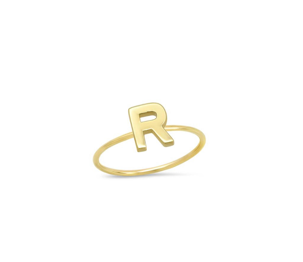 Girls' Rings,Letter Initial Signet Rings for Women Stainless Steel Gold Ring  R Adjustable Opening Name Alphabet Ring Trendy Jewelry : Amazon.ca:  Clothing, Shoes & Accessories